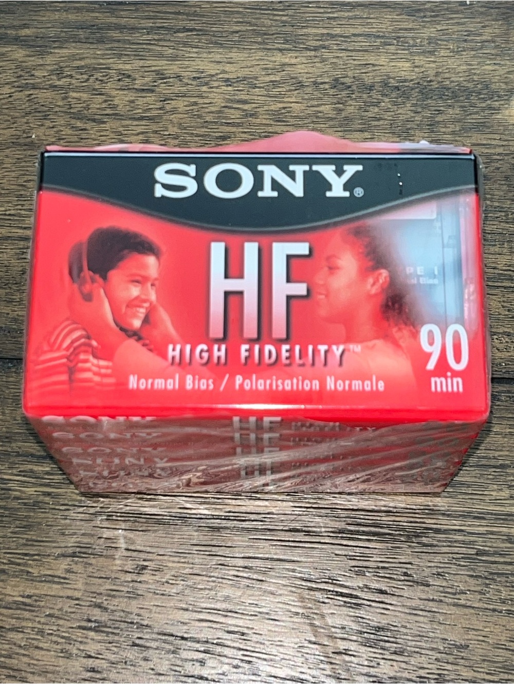 SONY HiFi 90 Minute Blank Normal Bias Cassettes NEW -Factory Sealed- Lot of 6
